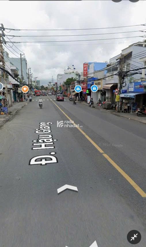  MẶT TIỀN KINH DOANH HẬU GIANG QUẬN 6- NGANG BỀ THẾ 4.5M - CÓ DÒNG TIỀN - CHỈ 170TR/M2.