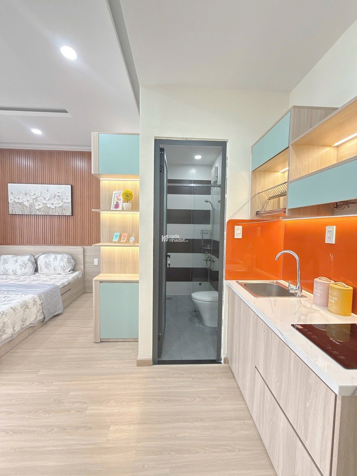 TOÀ CHDV CAO CẤP 96m2 5 TẦNG - DOANH THU 90 TRIỆU/THÁNG, 5.8%/NĂM