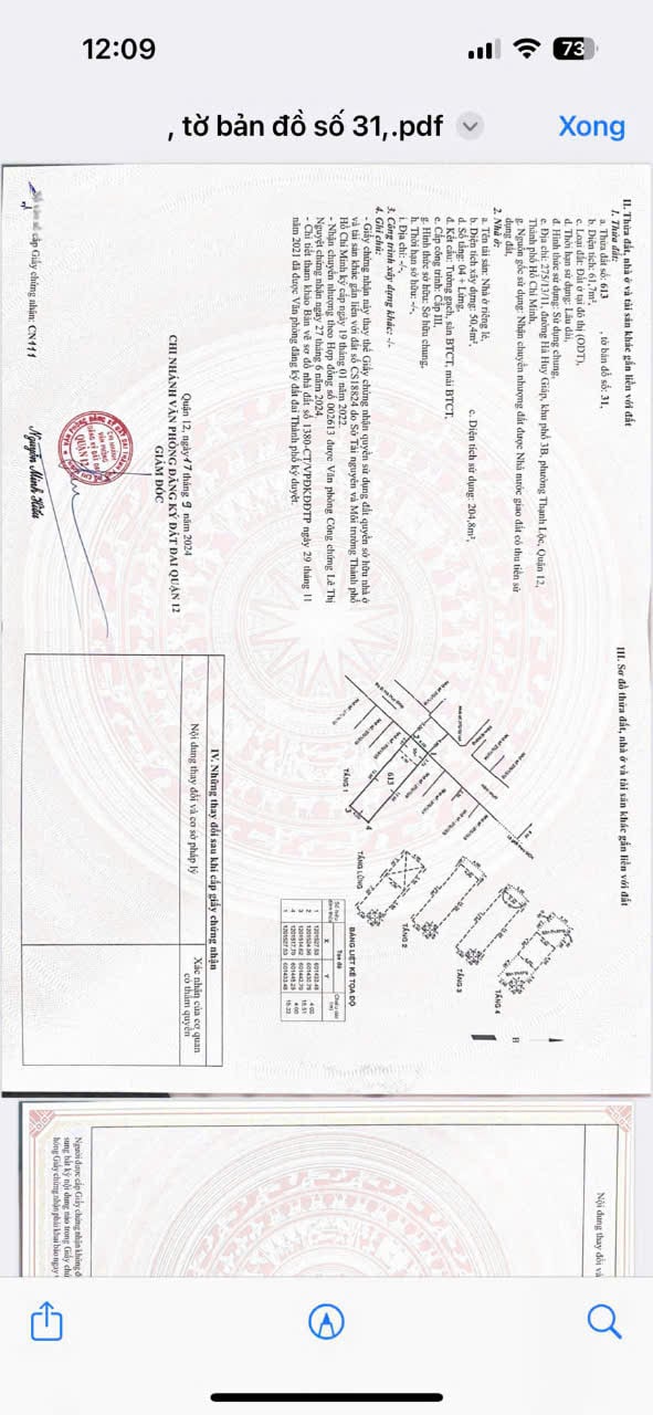 Nhà Mới 4 TẦNG 5.X Tỷ Trong KDC Đồng Bộ - Hà Huy Giáp, Giáp Ranh Gò Vấp