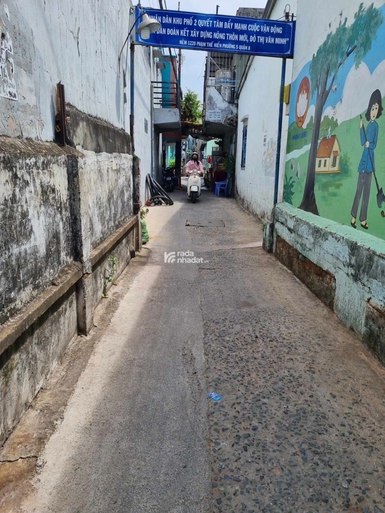 BÁN NHÀ PHẠM THẾ HIỂN 55M2 4.5 TỶ PHƯỜNG 5 QUẬN 8 HẺM XE HƠI SÁT MẶT TIỀN 