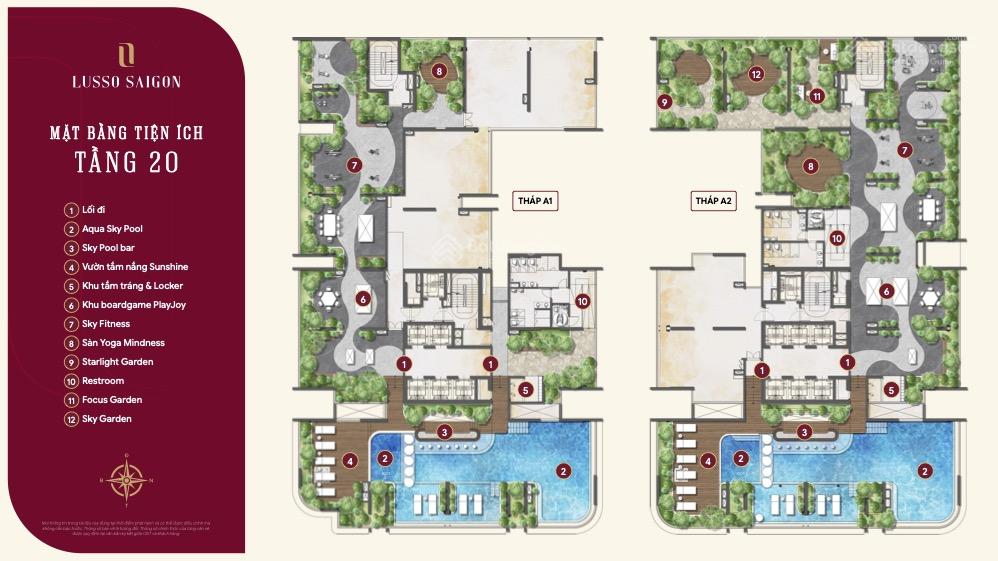 Căn hộ La Pura - Lusso Sai Gon mặt tiền trục đường chính Bình Dương QL13