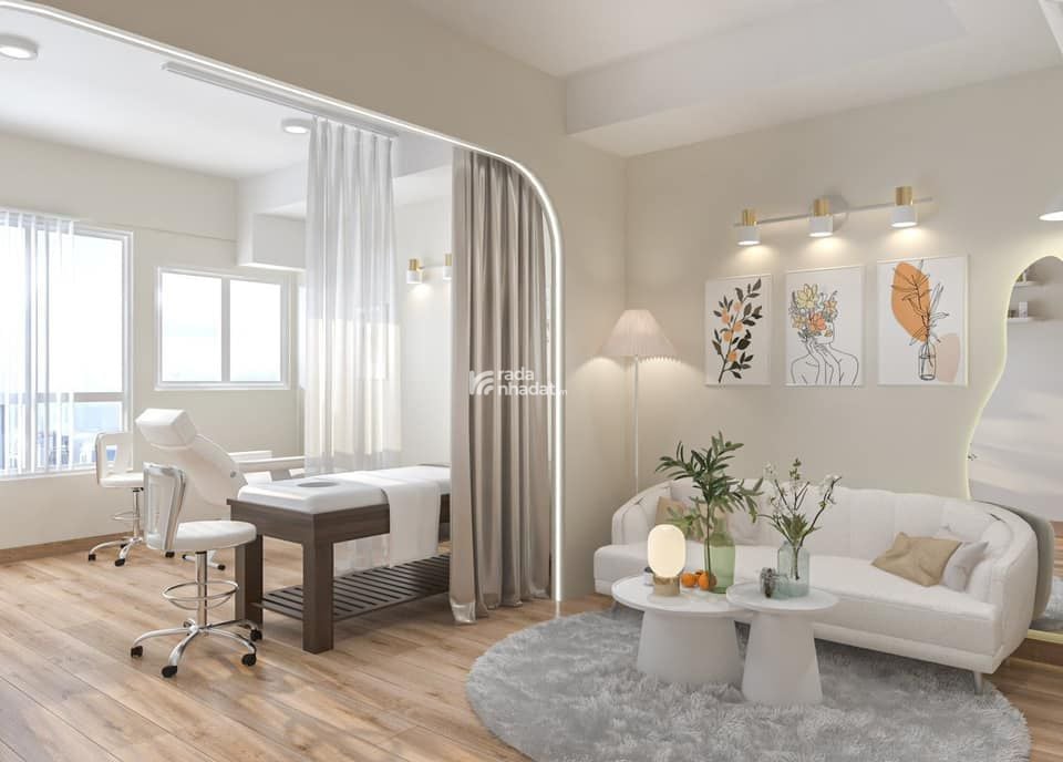 Căn góc tầng 6 119 m2 ban công hướng Đông nam cực mát