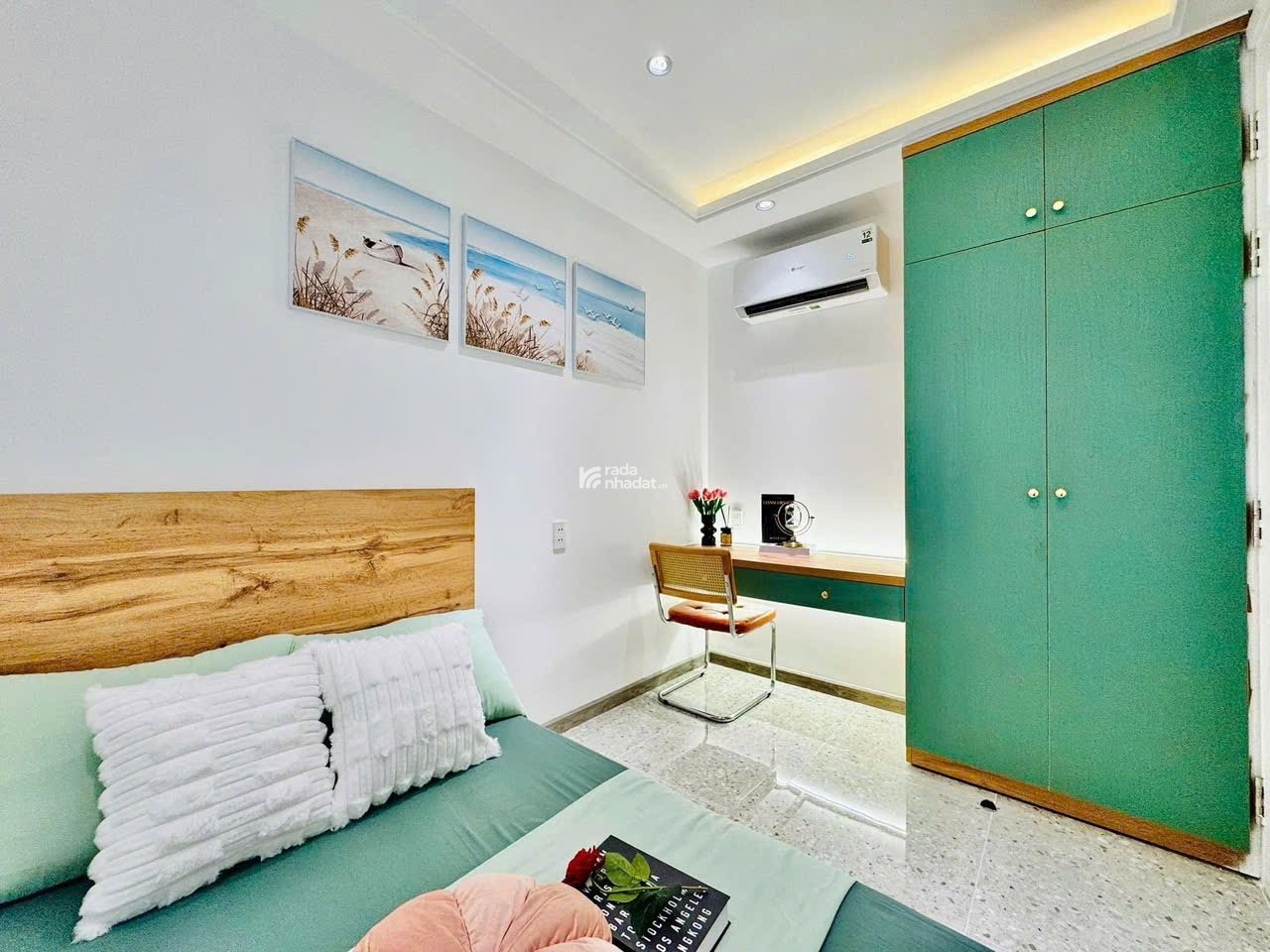 Chú Tám bán nhà 60m2 đường Số 47, Q2 xây 4 tầng. Gần trường Quốc Tế BIS. Hẻm 8m. Sổ riêng