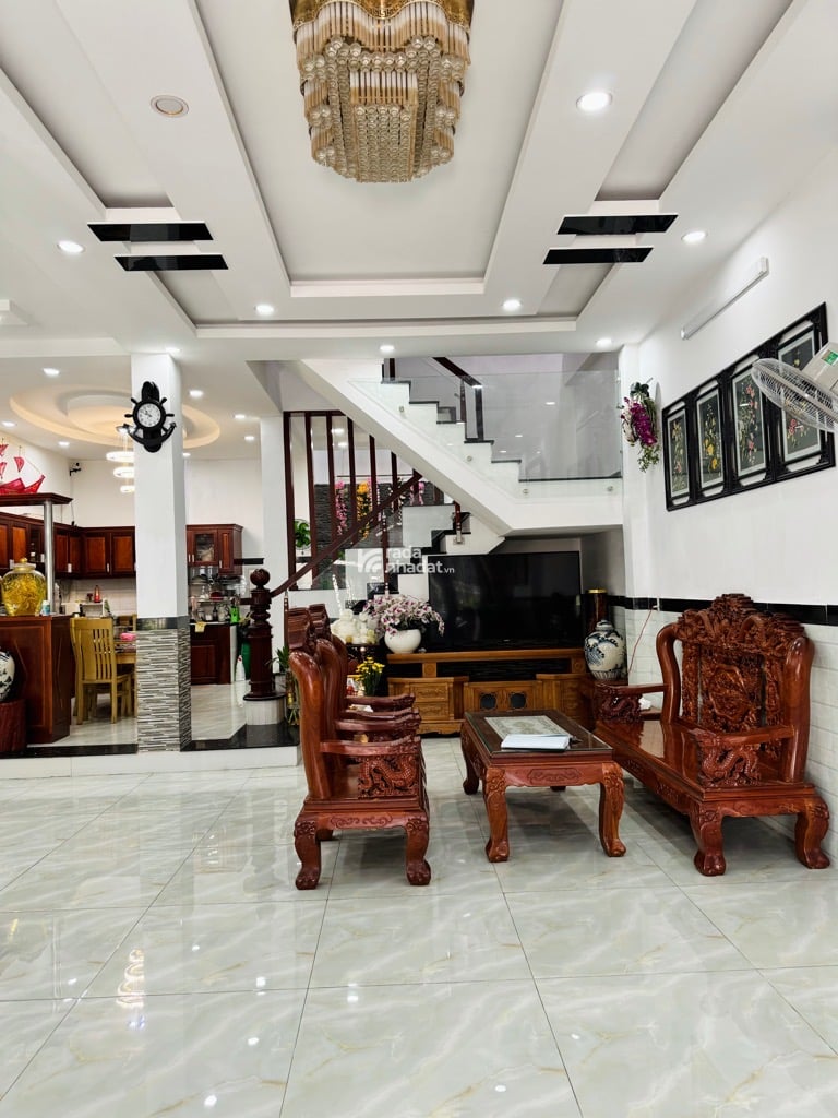 BÁN NHÀ KHU ĐẮC ĐỊA TRƯỜNG CHINH - PHAN HUY ÍCH 5 TẦNG, 8PN, NGANG 5M DT 105M2,12.X TỶ