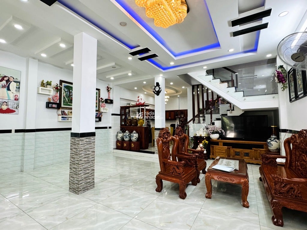BÁN NHÀ KHU ĐẮC ĐỊA TRƯỜNG CHINH - PHAN HUY ÍCH 5 TẦNG, 8PN, NGANG 5M DT 105M2,12.X TỶ