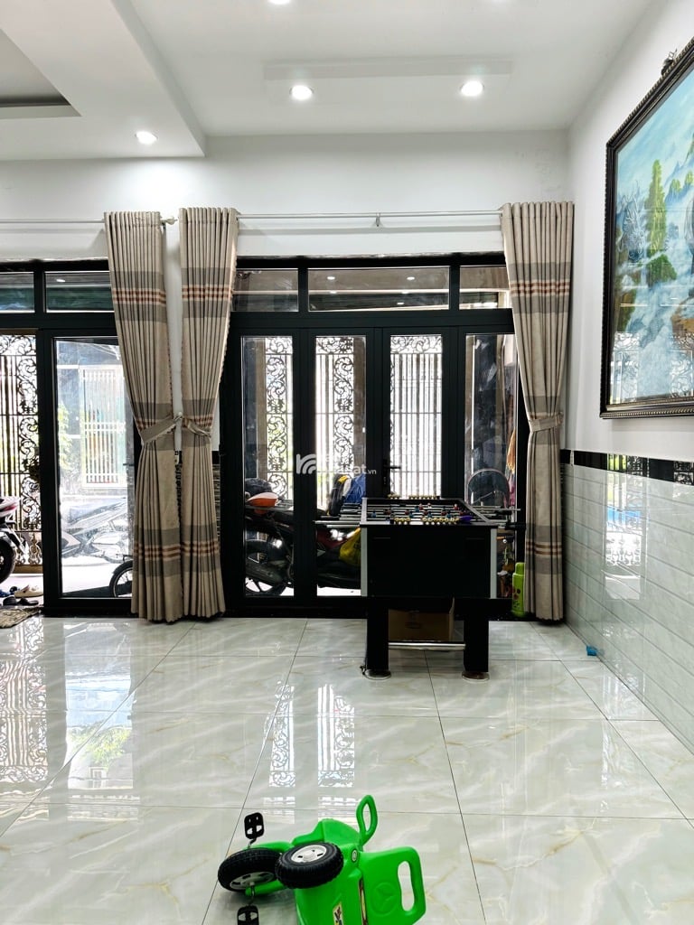BÁN NHÀ KHU ĐẮC ĐỊA TRƯỜNG CHINH - PHAN HUY ÍCH 5 TẦNG, 8PN, NGANG 5M DT 105M2,12.X TỶ