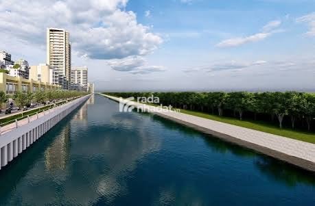  KÊNH XUYÊN TÂM BÙI ĐÌNH TUÝ - Đất trống 77m2, Mặt đường trải nhựa 10m - Giá Hot 12.5 Tỷ TL