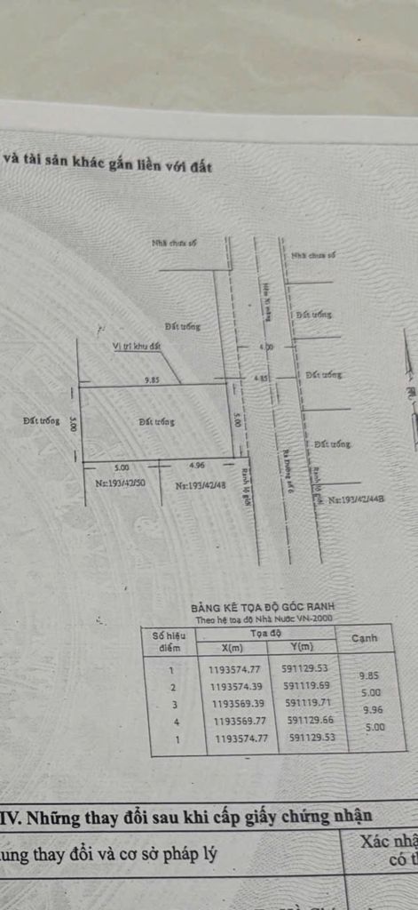 BÁN ĐẤT HẺM XE HƠI KHU CAO TẦNG ĐƯỜNG SỐ 6, BHH B, BÌNH TÂN