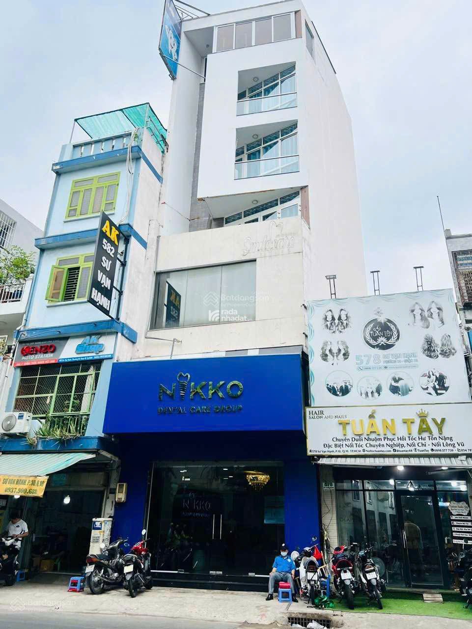 Bán nhà mặt tiền Sư Vạn Hạnh, Phường 10, Quận 10 - 19 tỷ 6 lầu có thang máy 