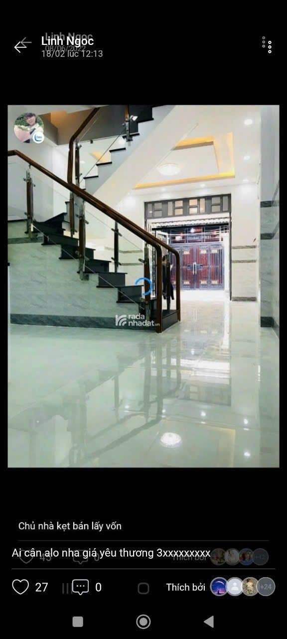 Nhà hẻm 205 Đất Mới Bình Trị Đông