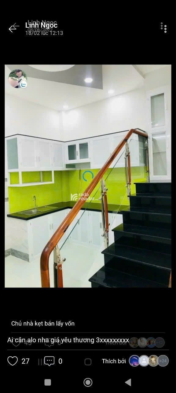 Nhà hẻm 205 Đất Mới Bình Trị Đông