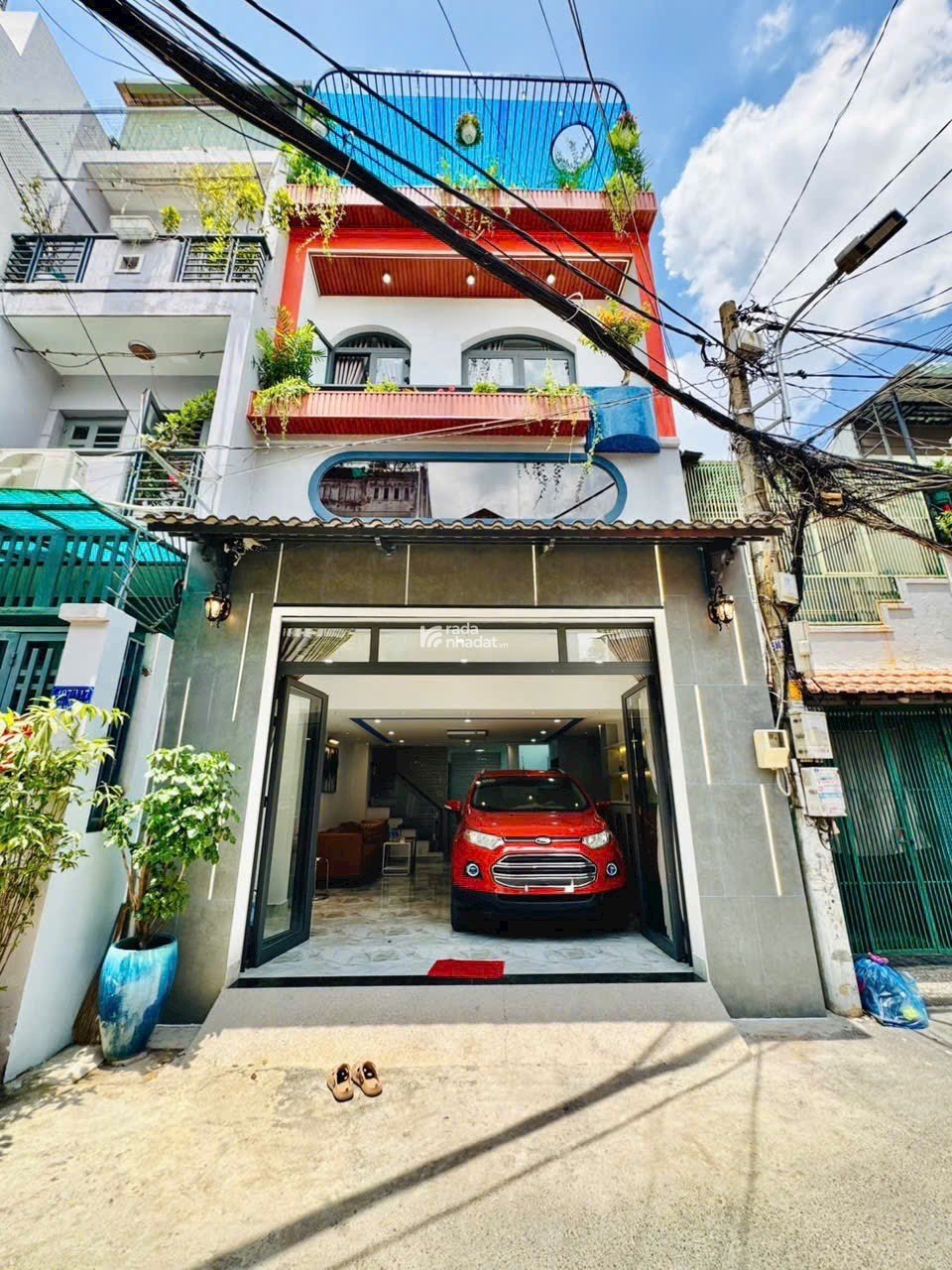 SIÊU PHẨM 4 TẦNG THỐNG NHẤT - HXH 6M OTO NGỦ NHÀ - 46m2 NGANG 5m - 6.65 TỶ