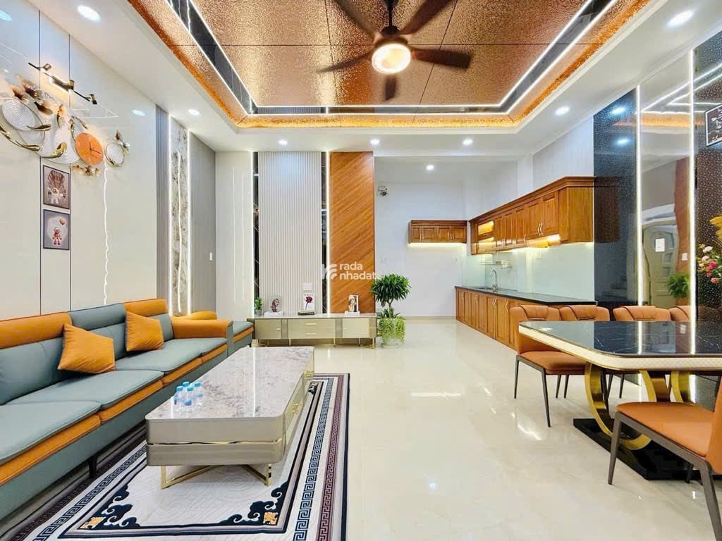Nhà mới  4 tầng full nội thất  Gần Phạm Văn Chiêu  Gò Vấp  hẻm xe hơi  42m2  Giá 6.68 Tỷ