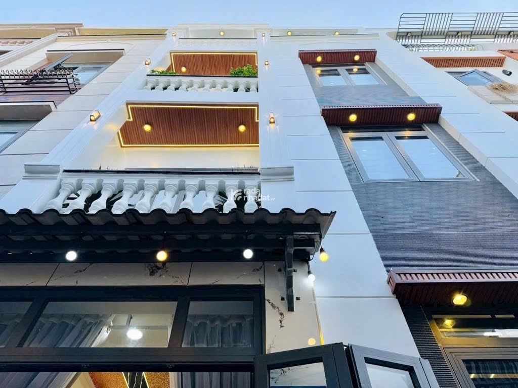 Nhà mới  4 tầng full nội thất  Gần Phạm Văn Chiêu  Gò Vấp  hẻm xe hơi  42m2  Giá 6.68 Tỷ