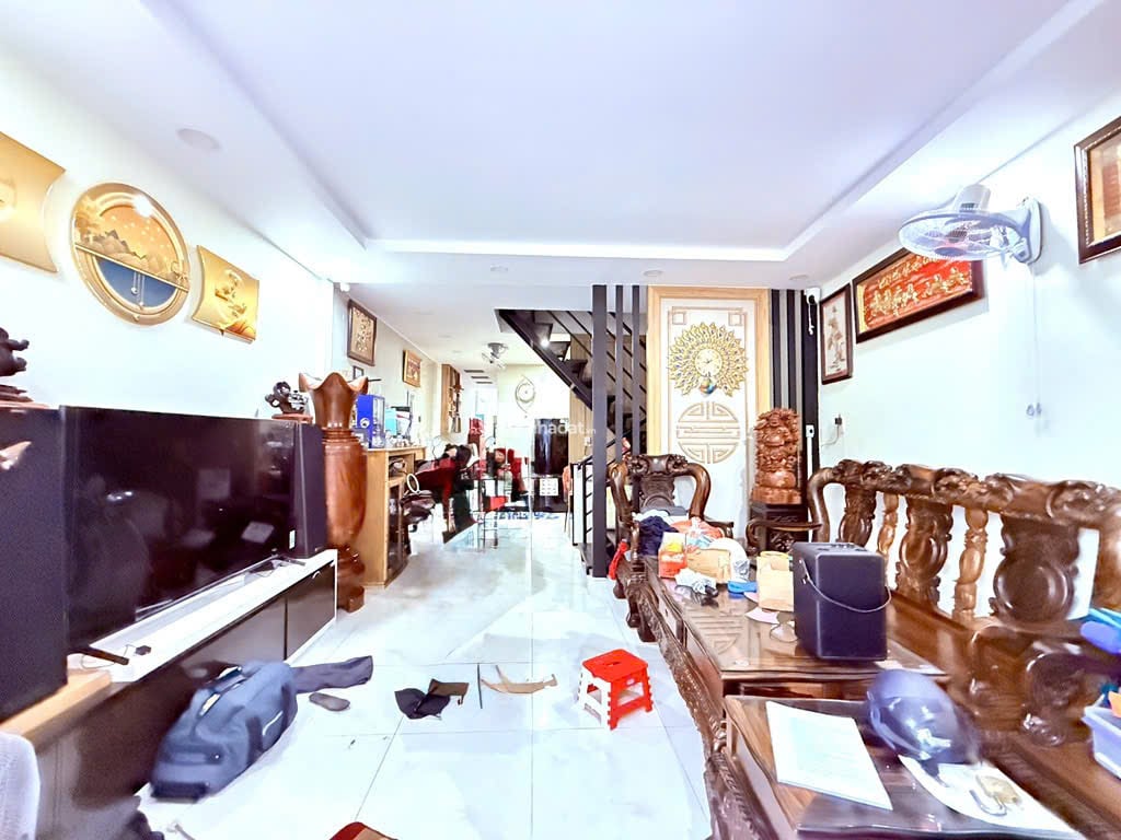 Bán đất tặng nhà 2 tầng  Gần mặt tiền Quang Trung  Gò Vấp  Hẻm 6m  4.8x18m  Chỉ 6.1 tỷ