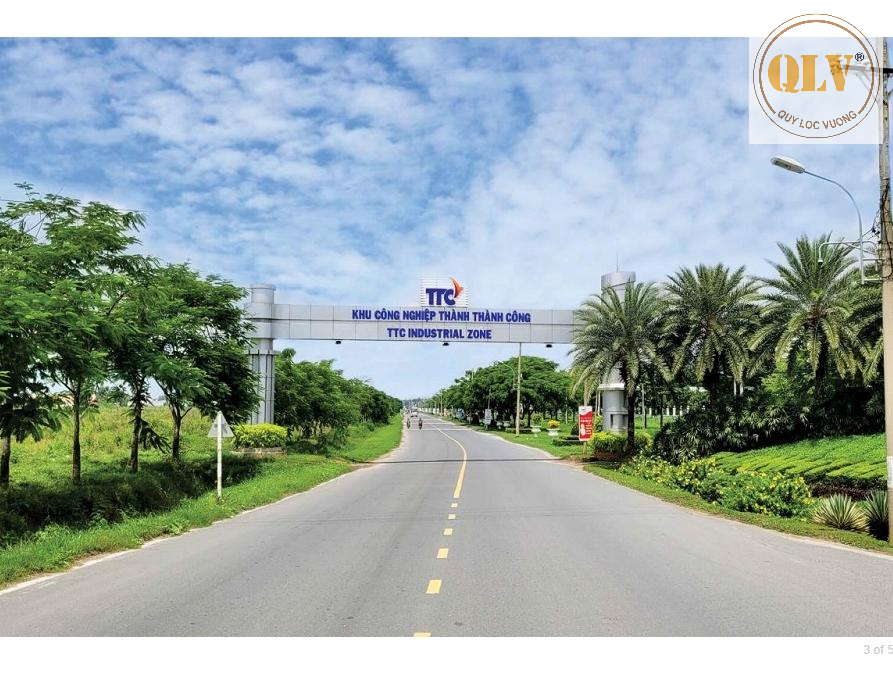 BÁN ĐẤT CÔNG NGHIỆP KCN THÀNH THÀNH CÔNG, TRẢNG BÀNG, TN 94.035m2