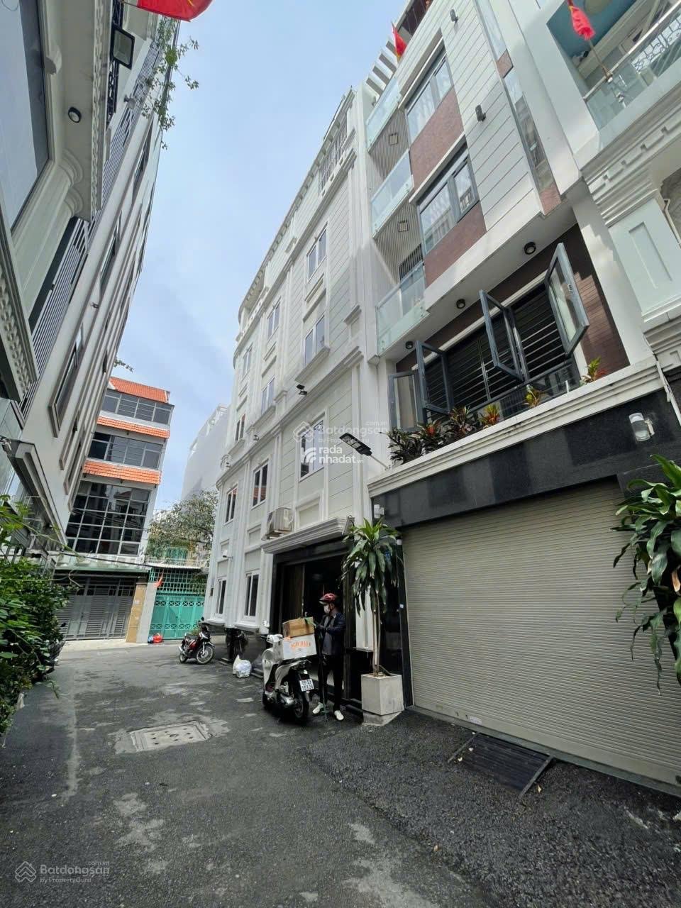 HẺM NHỰA 8M NƠ TRANG LONG - XE HƠI NGỦ NHÀ (4,15x12M) 5 TẦNG BTCT