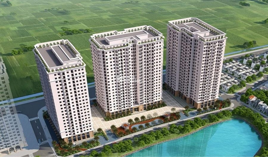 Cho thuê căn hộ 3 ngủ 2wc chung cư An Quý Hưng. Full đồ, 10,5tr/tháng