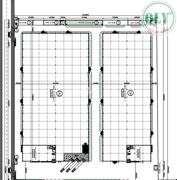 CHO THUÊ NHÀ XƯỞNG KCN ĐỒNG XOÀI, BÌNH PHƯỚC  27.281m2