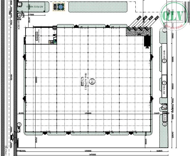 CHO THUÊ NHÀ XƯỞNG KCN ĐỒNG XOÀI, BÌNH PHƯỚC  27.281m2