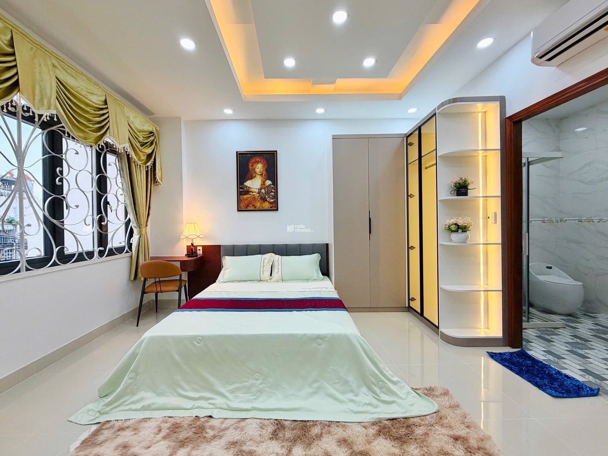 NHÀ 5 TẦNG FULL NỘI THẤT - 5x21 - HẺM NHỰA 6M, XE HƠI THÔNG - NHÀ MỚI FULL - CHỈ 13.5 TỶ TL