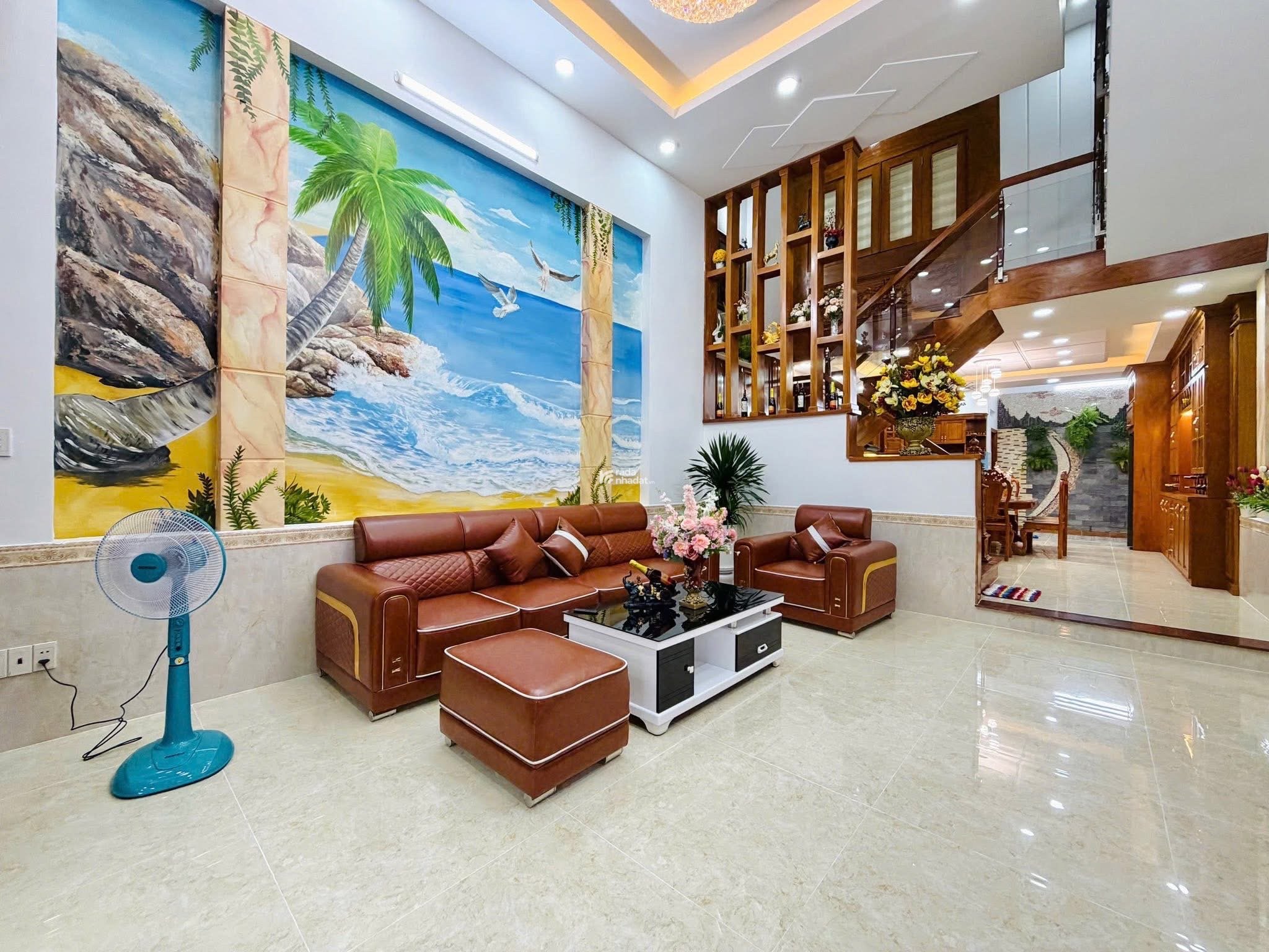 NHÀ 5 TẦNG FULL NỘI THẤT - 5x21 - HẺM NHỰA 6M, XE HƠI THÔNG - NHÀ MỚI FULL - CHỈ 13.5 TỶ TL