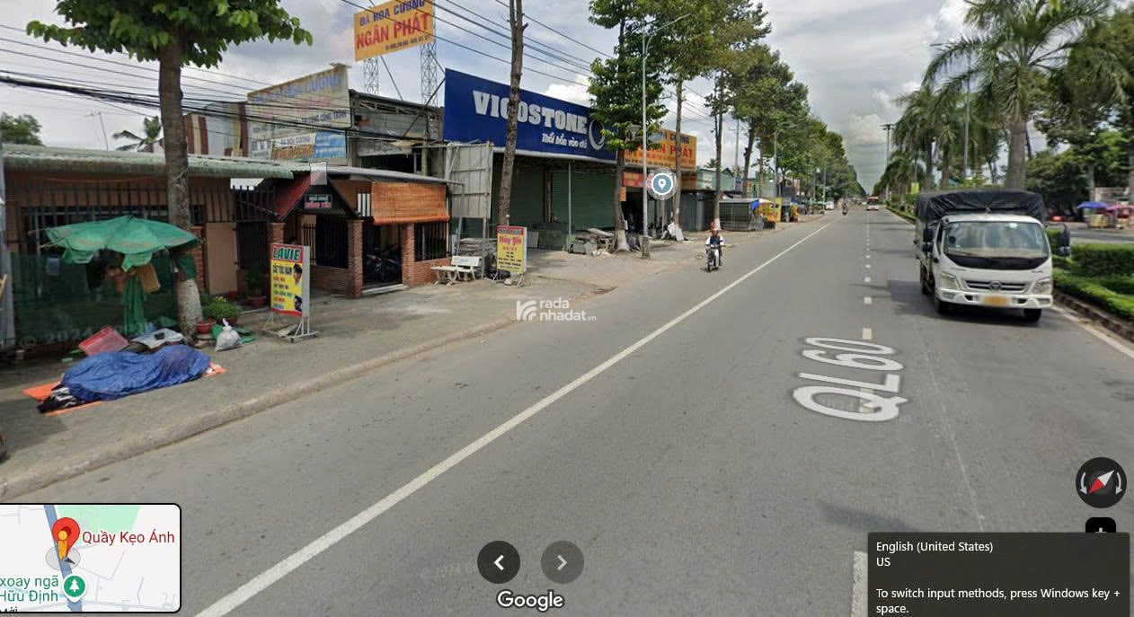 BÁN NHÀ MẶT TIỀN ĐƯỜNG QUỐC LỘ TỈNH BẾN TRE