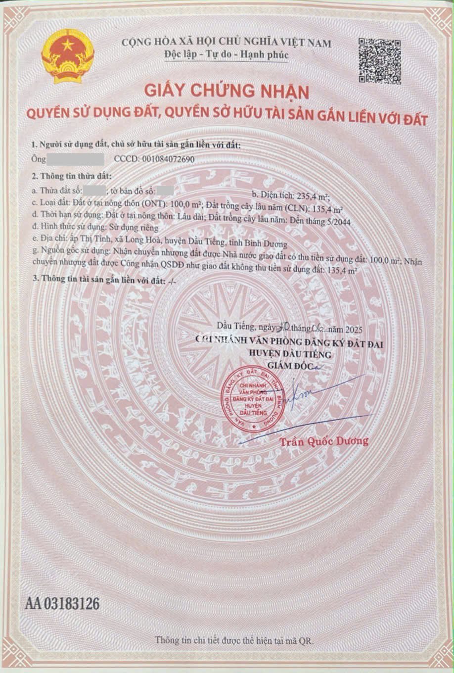 Đất mặt tiền đường tỉnh ĐT750 nằm sát KCN