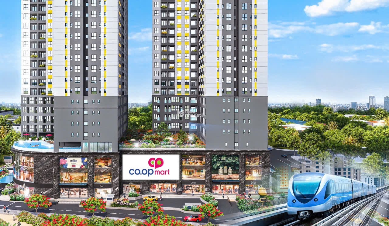  CĂN HỘ CÓ SỔ MẶT TIỀN - FULL TIỆN ÍCH VỚI VỐN 600TR NHẬN NHÀ NGAY GA METRO