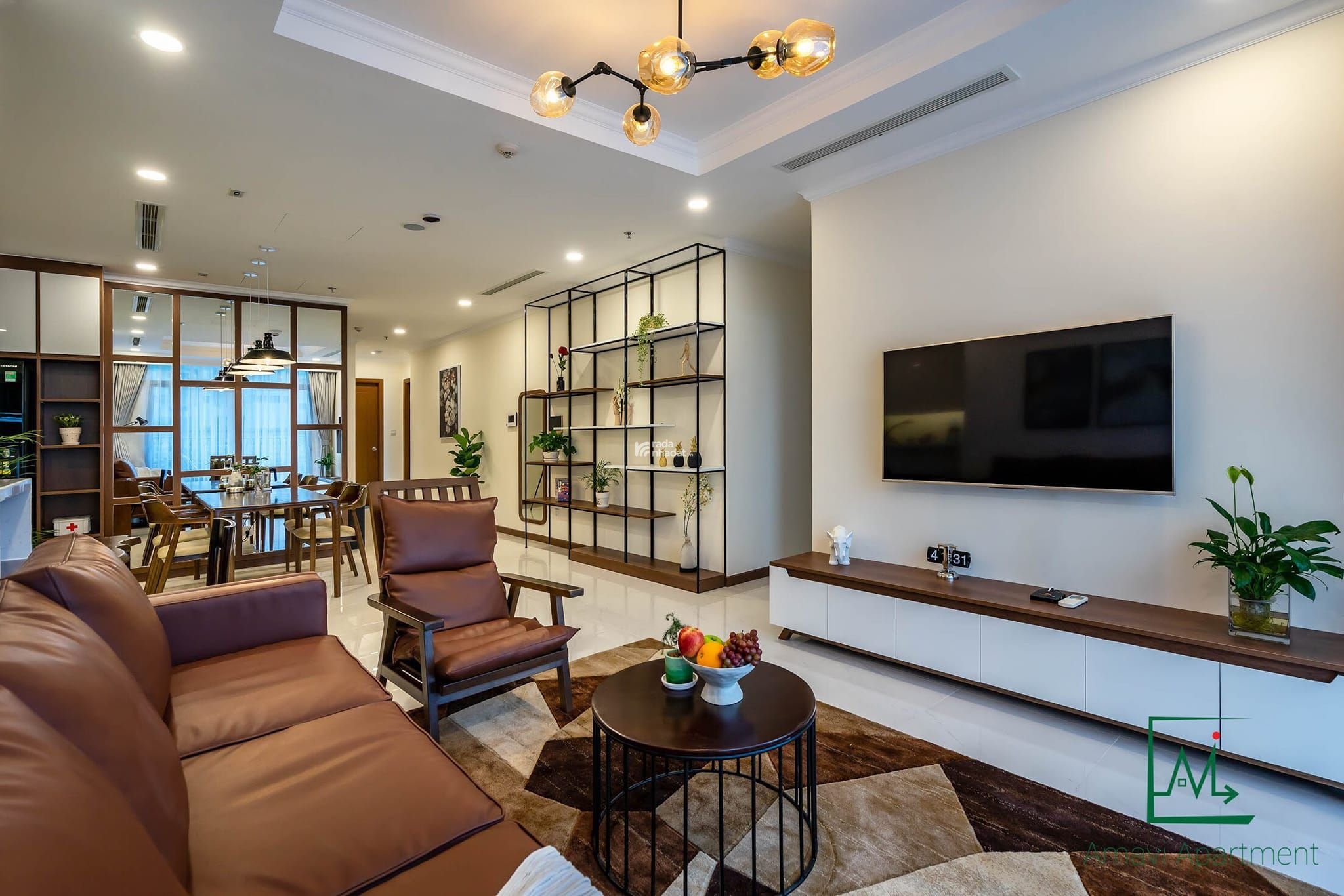 Cho thuê CH Léman Luxury, Q. 3, 80m2, 2PN, nội thất cao cấp, giá 27 tr giá không ảo, 0902 663 ***