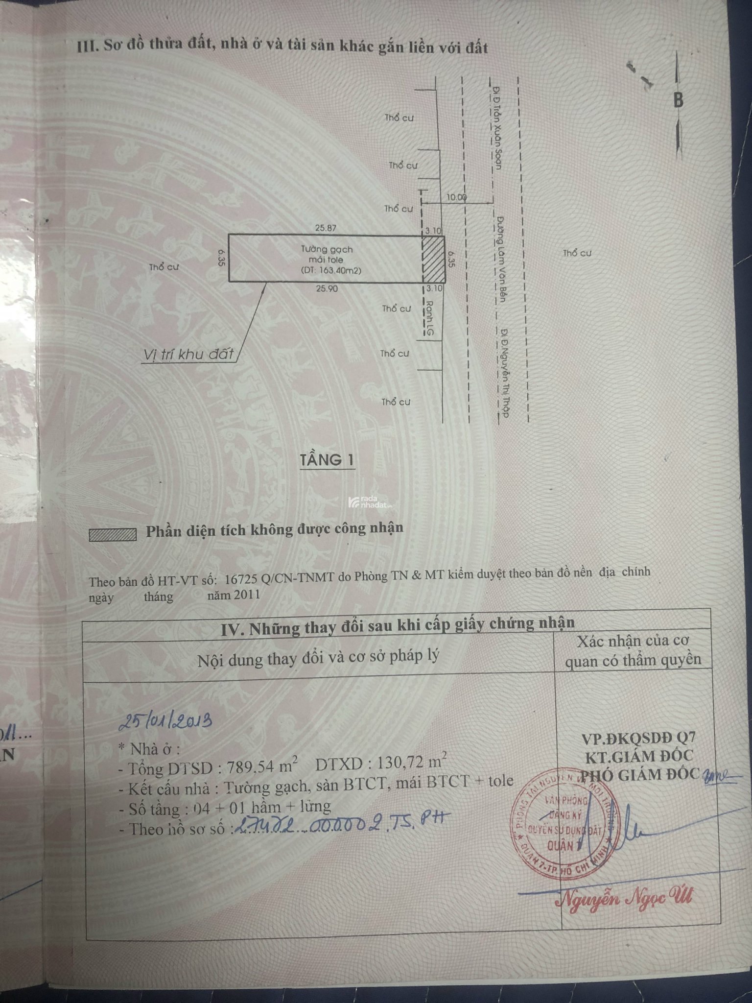 nhà 6,35x26m hầm 6 lầu mặt tiền lâm văn bền phường tân kiểng Quận 7