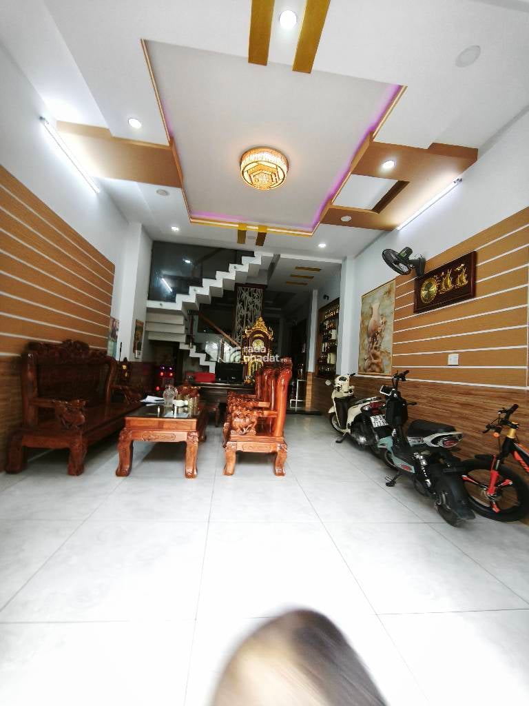 BÁN NHÀ 4 TẦNG - ĐƯỜNG LÊ THỊ RIÊNG - THỚI AN, QUẬN 12, GI/ Á B/ ÁN 7.5 TỶ