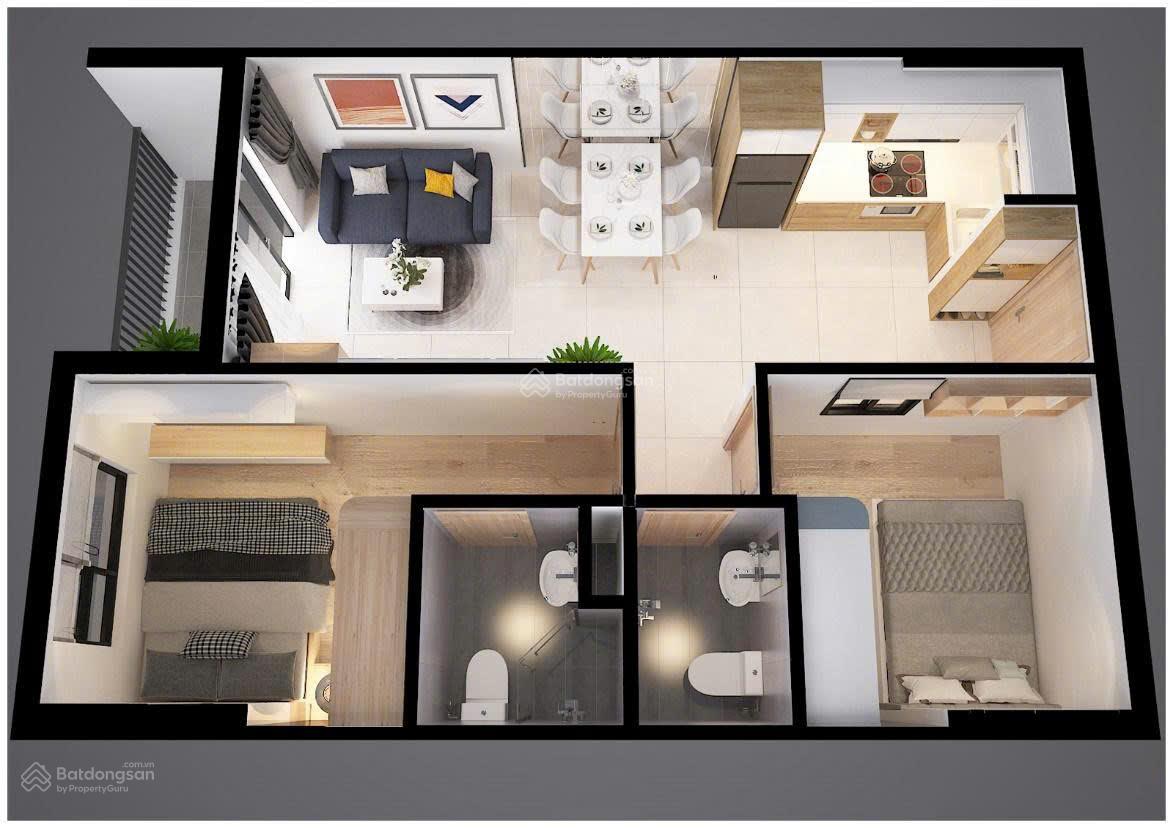 CHỈ 150 TRIỆU  CÓ NGAY CĂN HỘ 2PN TRUNG TÂM DĨ AN  BCONS CENTER CITY