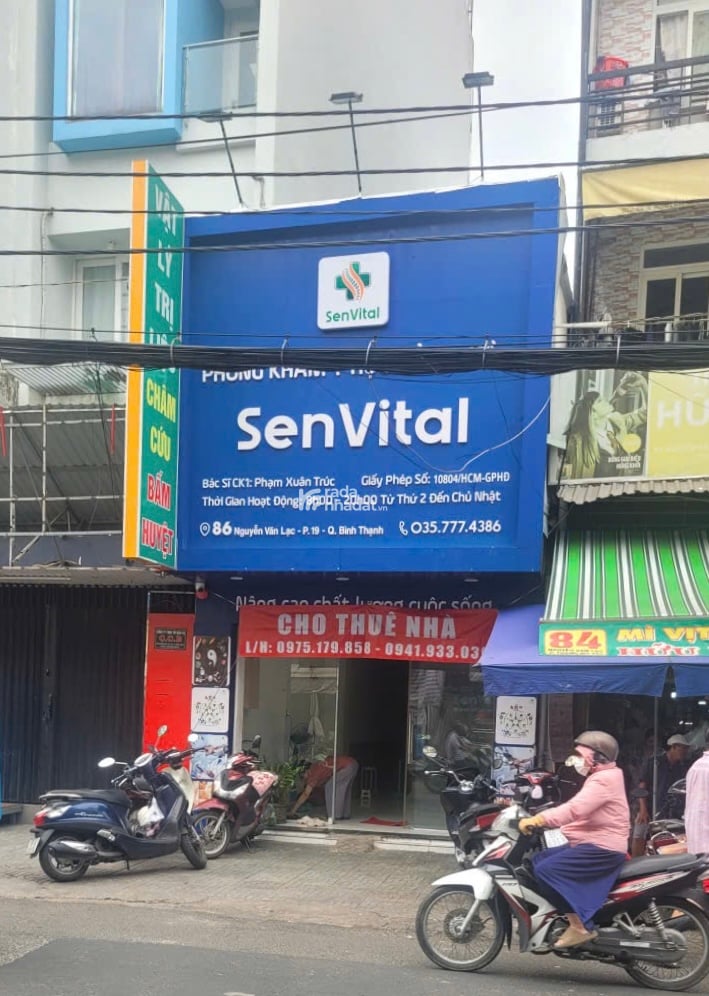 Cho thuê nhà mặt tiền Nguyễn Văn Lạc, Bình Thạnh, HCM