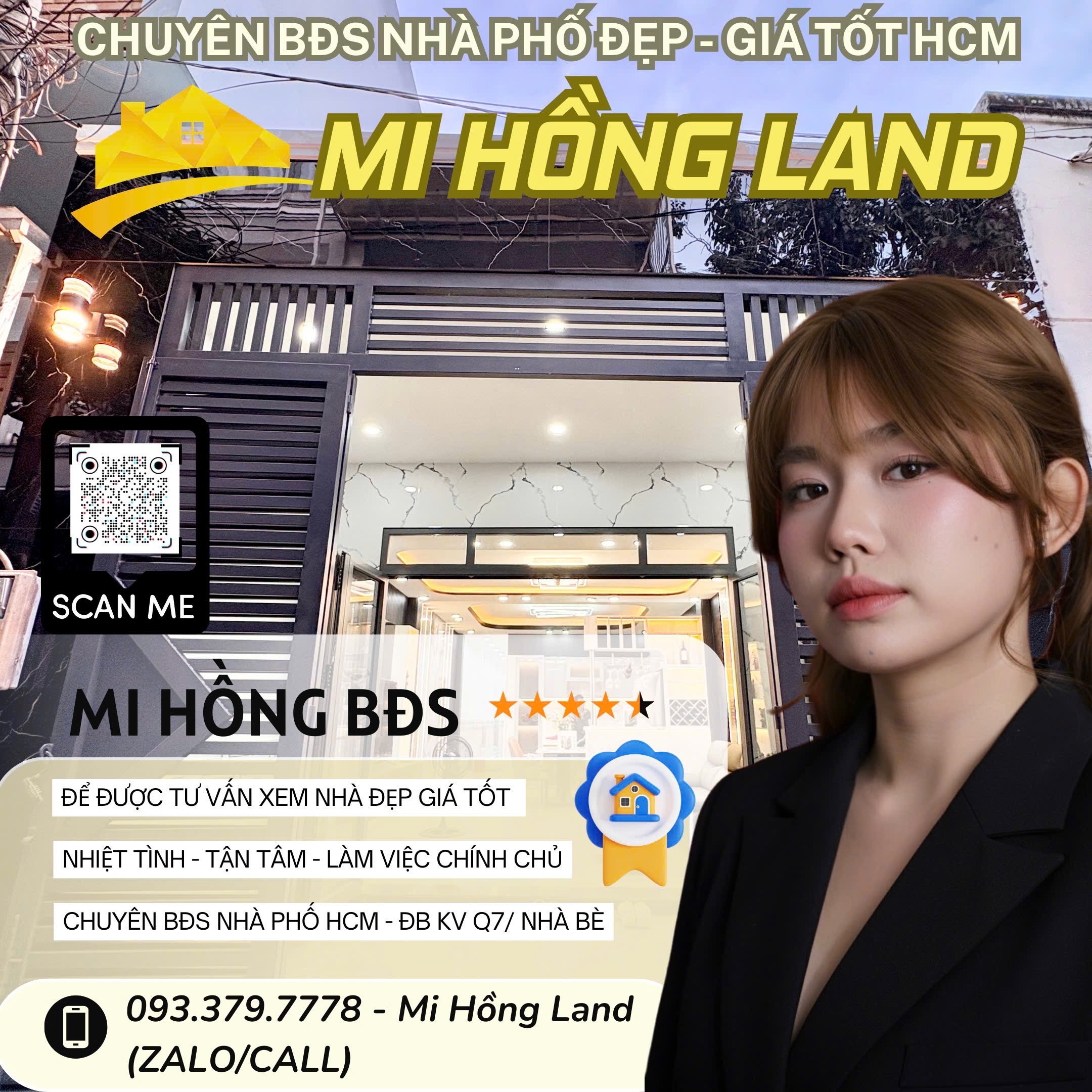 Nhà Phố Diện Tích Khủng Full NT, Huỳnh Tấn Phát Nhà Bè, 111M2, 5Tỷ750