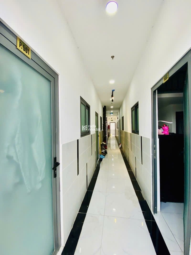 CHDV 8 tầng mới hẻm 656 Quang Trung ngang 8m 200m2 75PN TN 220tr gần chợ HHT 50 tỷ.