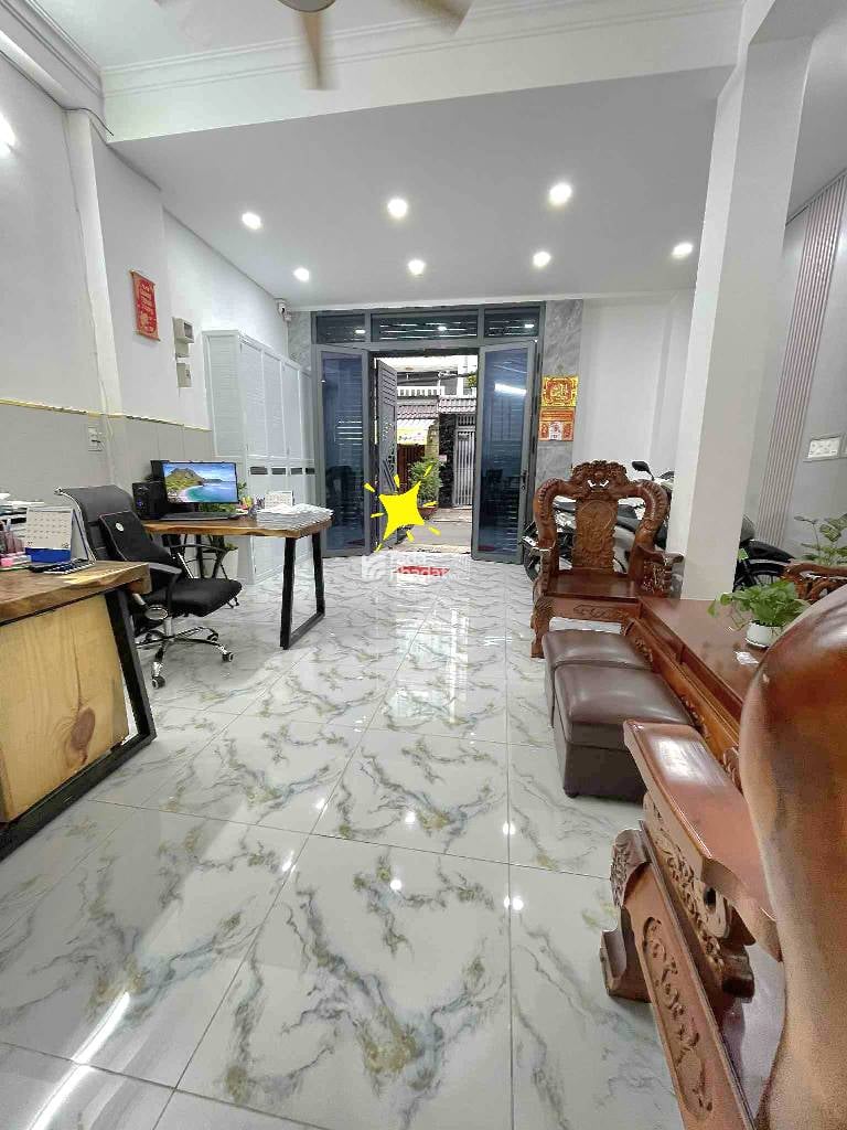 BÌNH TÂN - TÂN TẠO - GIÁP KDC TÊN LỬA - HẺM 10M CÓ LỀ ĐƯỜNG - GẦN AEON BÌNH TÂN - 4 TẦNG - 4PN