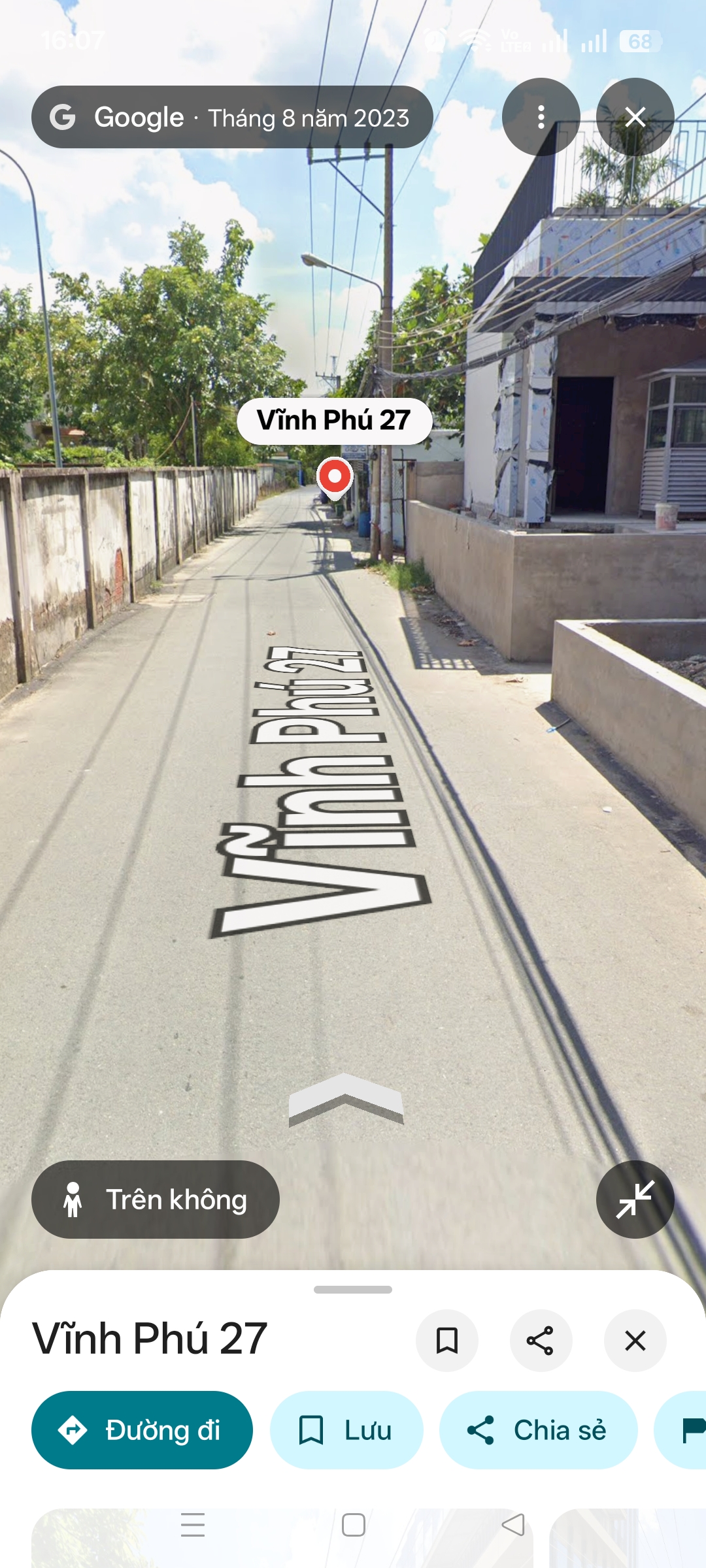 Cần bán nhà đường Vĩnh Phú 27,110m2