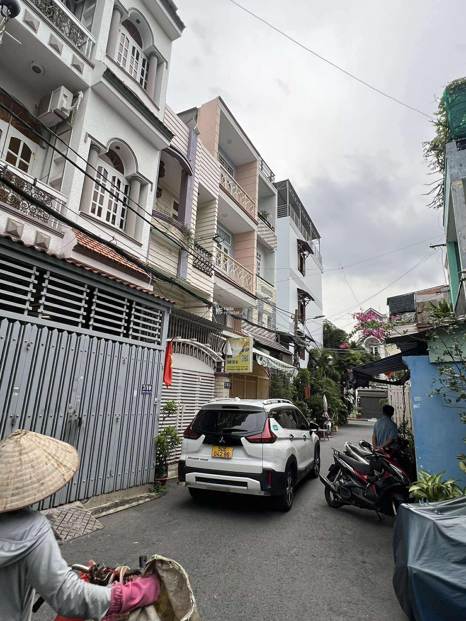 HXH Nhựa 6M Ngay Luỹ Bán Bích Sát Mặt Tiền - 50M2 - N4x12,5 - 4 Tầng BTCT - 4Pn - Chỉ 7,x Tỷ 