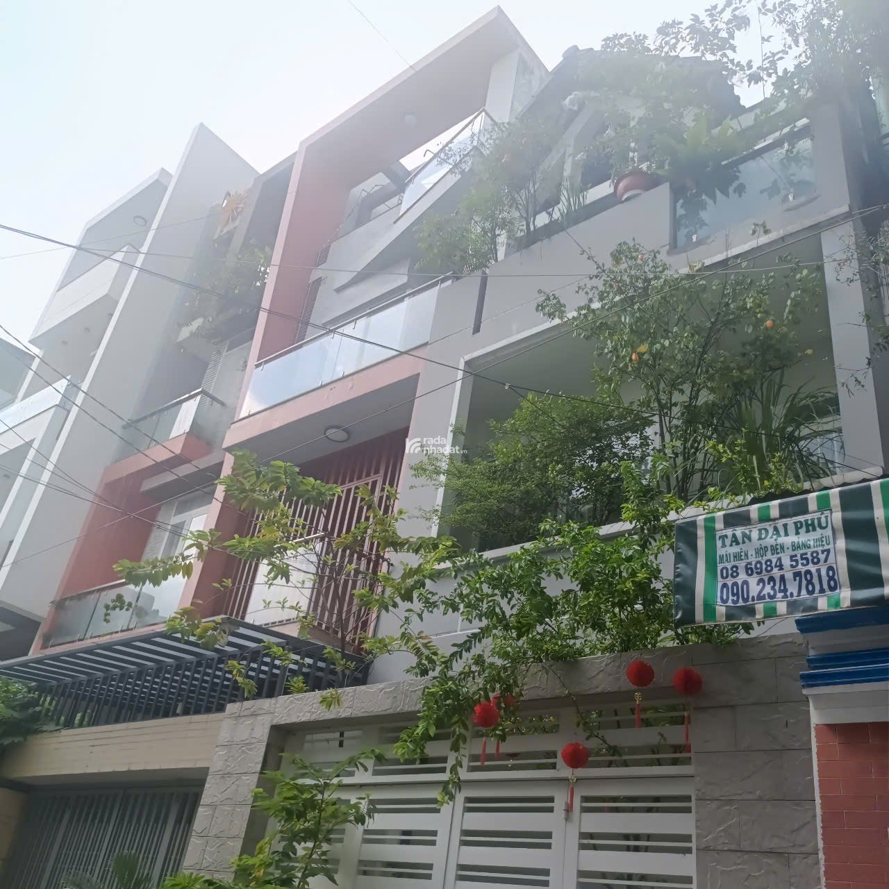 Bán Nhà Đường Khuông Việt,P.Phú Trung,Tân Phú(4,4 x 22 x 3 Tầng) 11,5 Tỷ TL