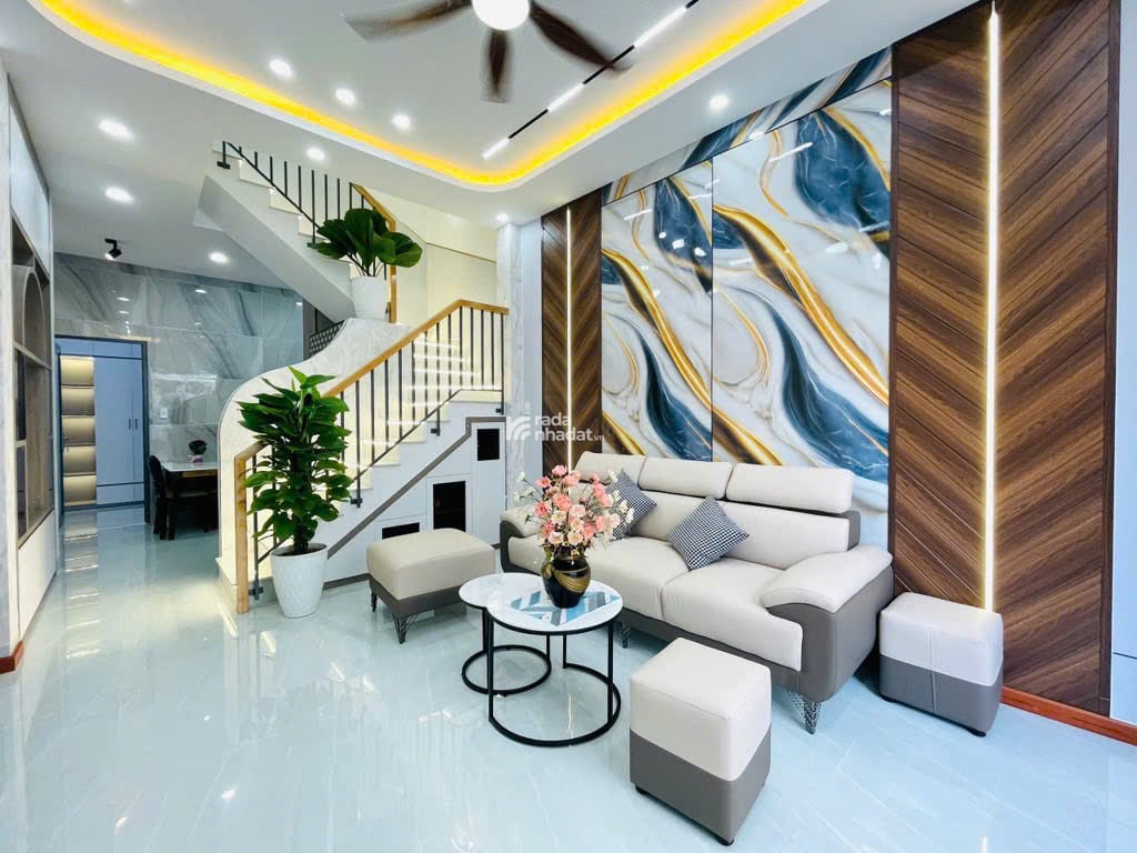 SIÊU PHẨM MỚI NHÀ ĐẸP - ĐƯỜNG SỐ 4 - PHƯỜNG 16- GÒ VẤP - 2 TẦNG - 44m2 - GIÁ CHÀO 5 TỶ 750