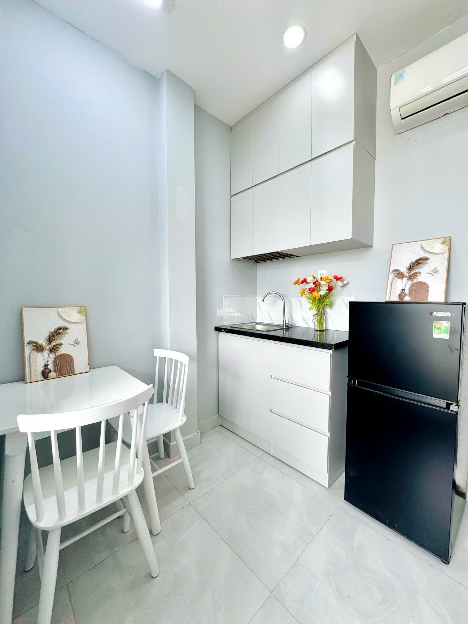 STUDIO FULL NỘI THẤT BAN CÔNG SIU XINH  DÀNH CHO HSSV NGAY QUẬN 1