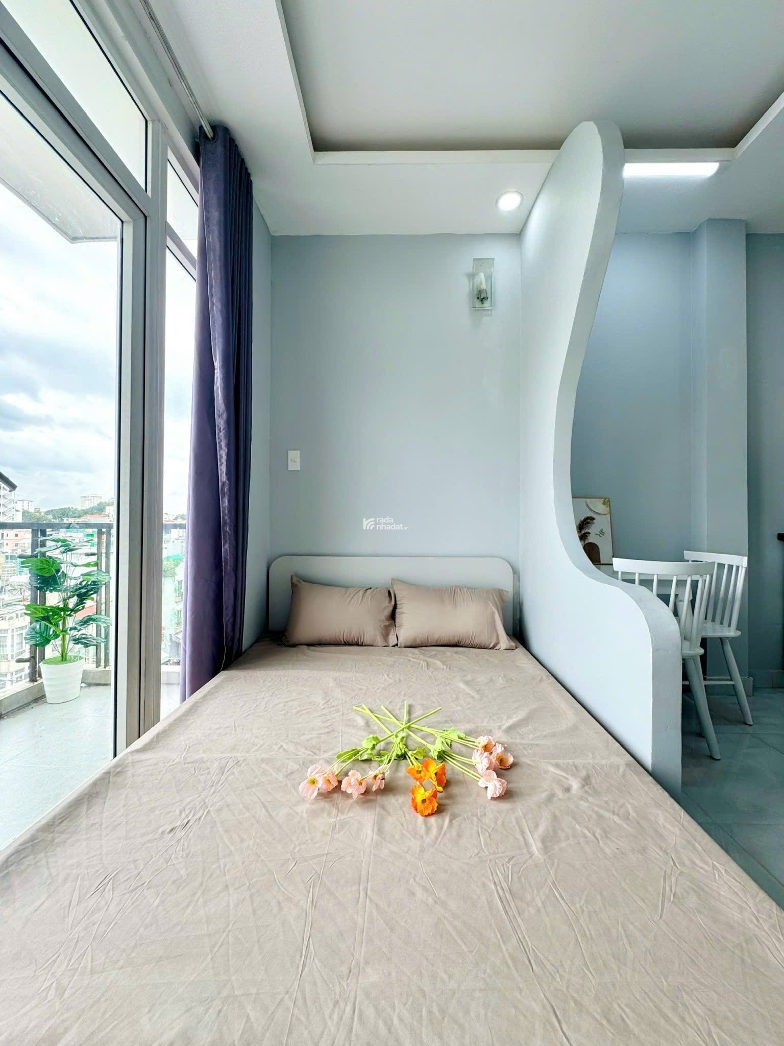 STUDIO FULL NỘI THẤT BAN CÔNG SIU XINH  DÀNH CHO HSSV NGAY QUẬN 1