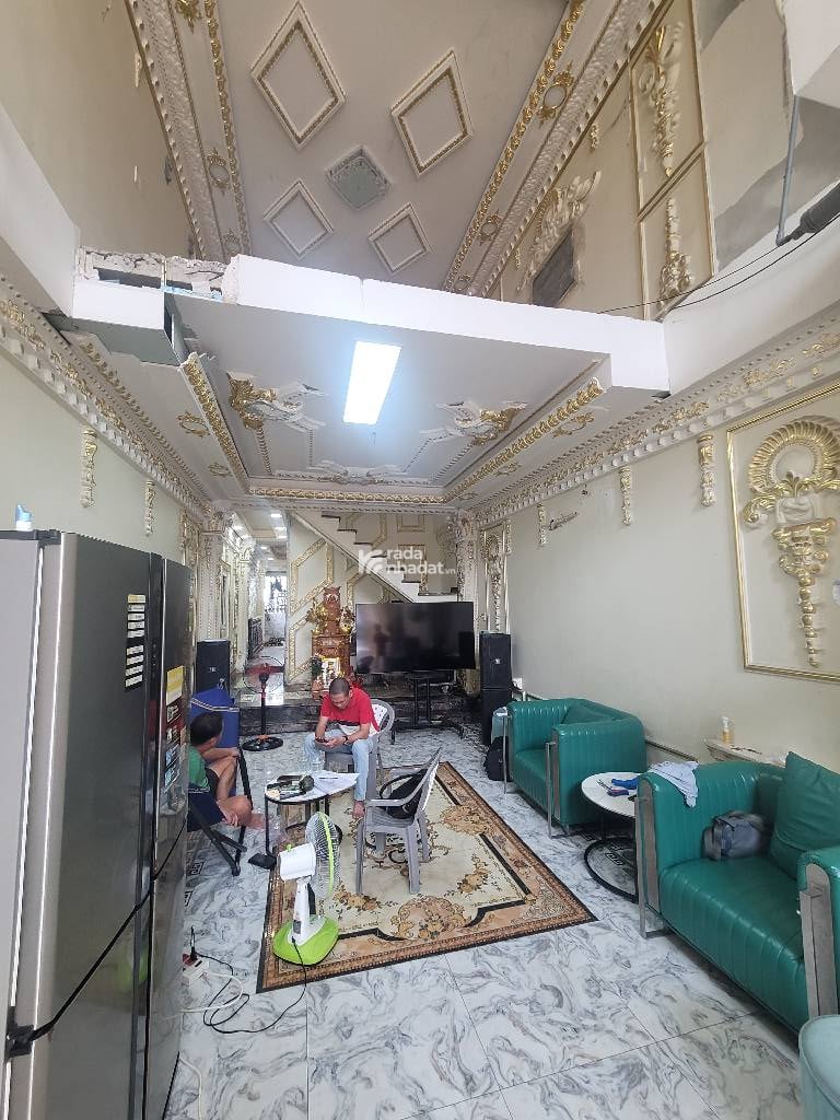 BÁN BIỆT THỰ PHƯỜNG 1 99M2 5 TẦNG 11 PHÒNG 9 TỶ LÔ GÓC HẺM THÔNG TRUNG TÂM QUẬN 6