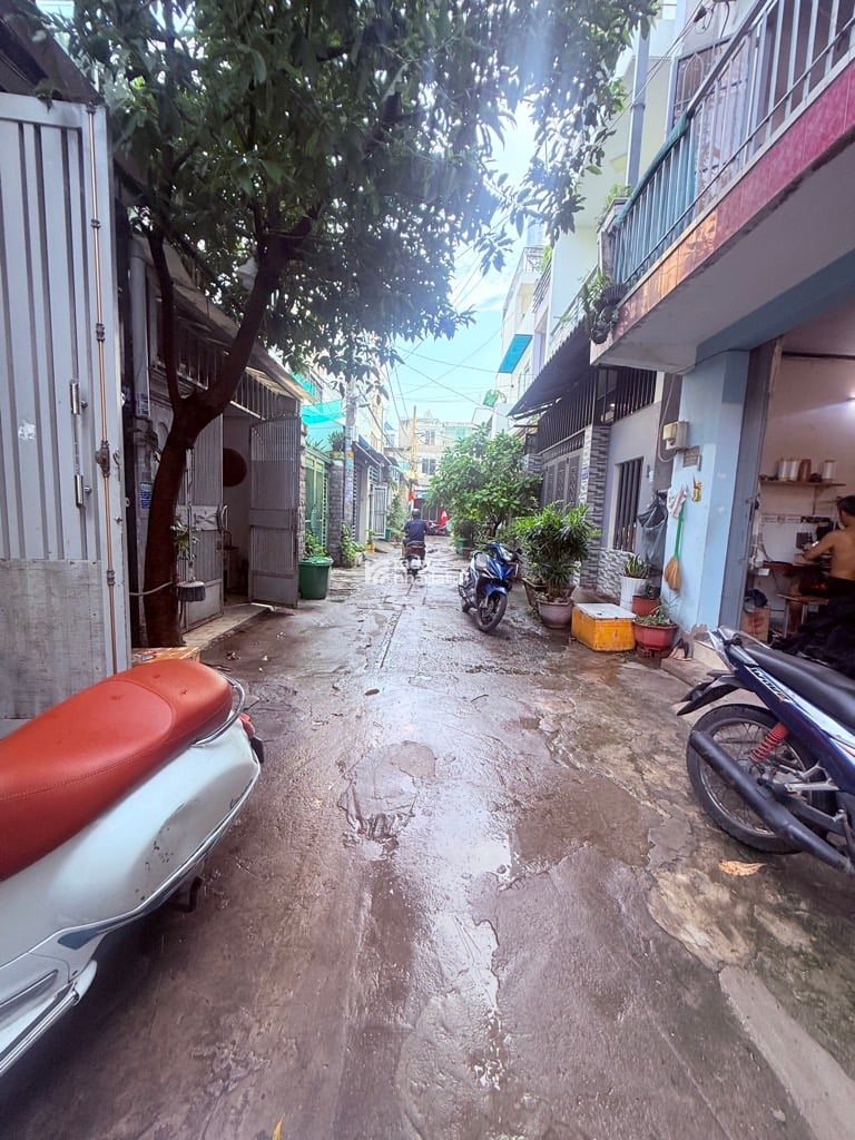 NHÀ 3 TẦNG - 60M2 - 4x15 - HẺM 5M - 7 TỶ 200