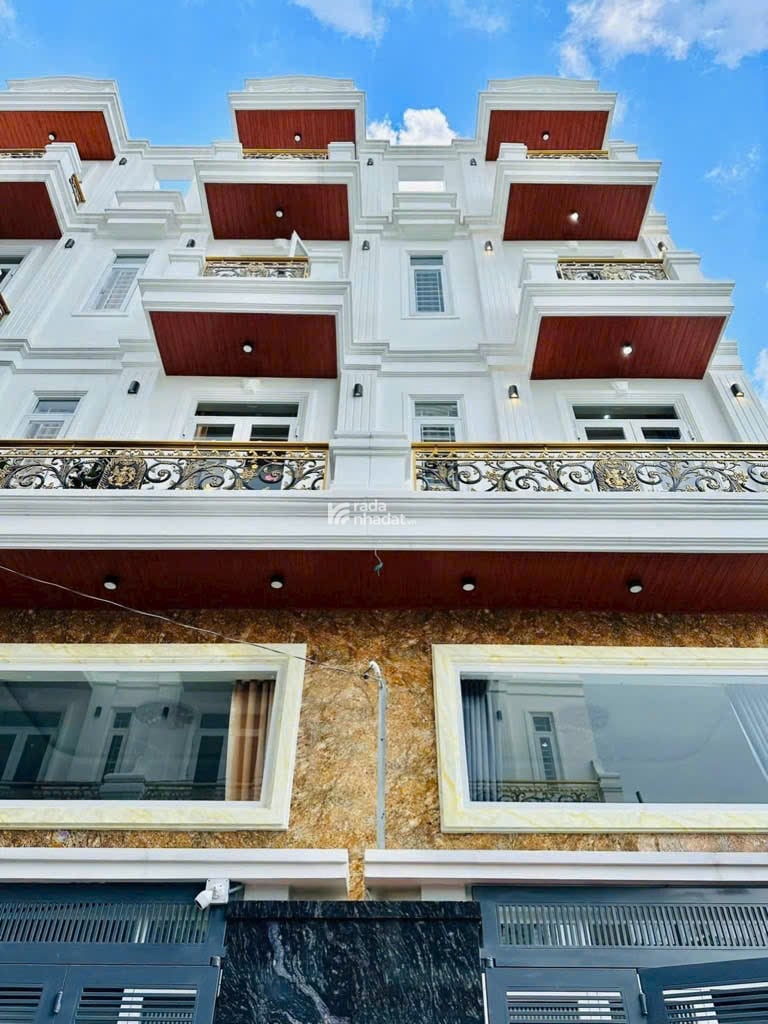 Nhà mới 5 tầng Ngay ĐH Công Nghiệp Nguyễn Văn Dung P6 Gò Vấp  Hẻm 6m 55m2 Giá 8.999 Tỷ 