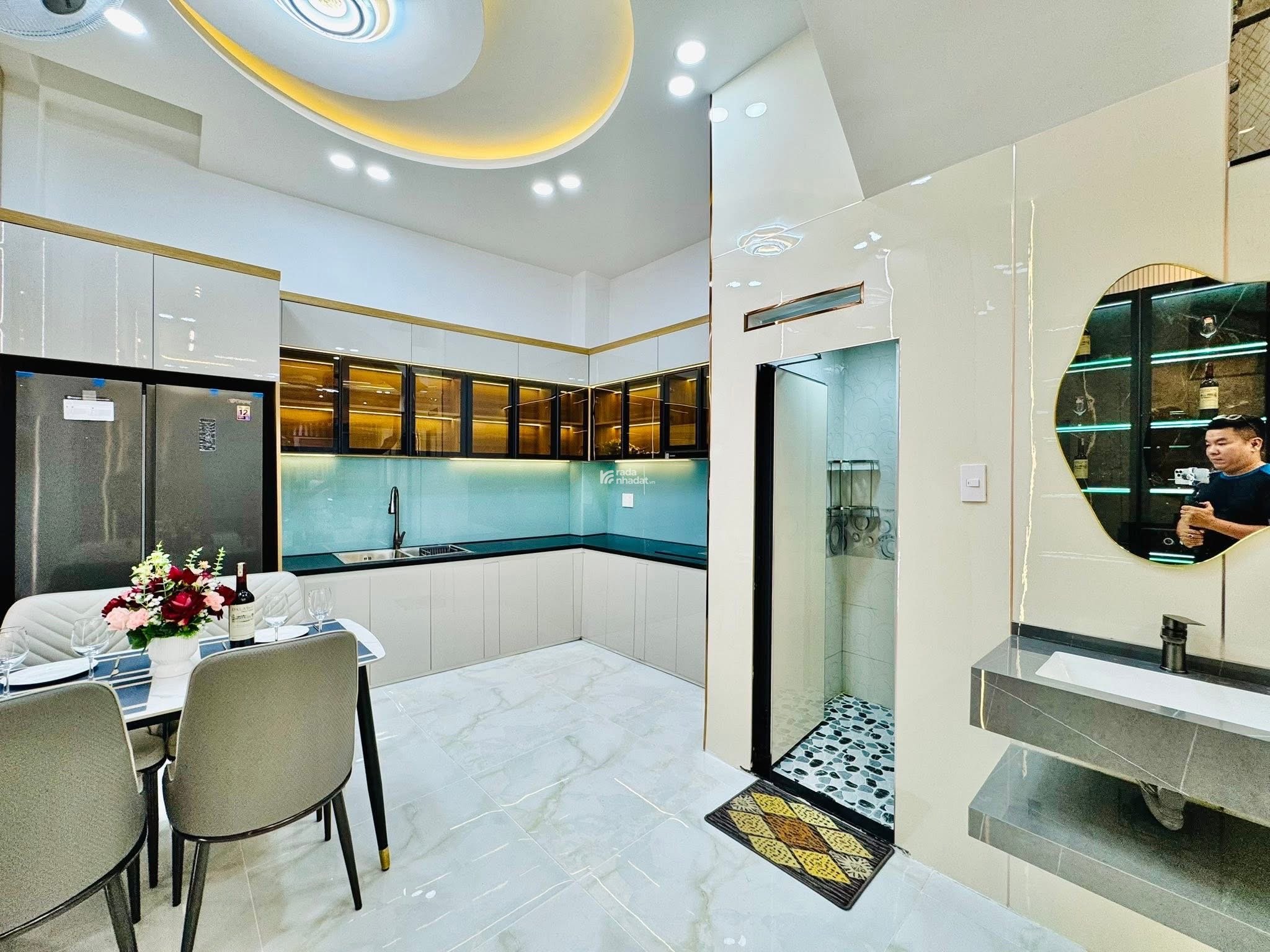 Bán nhà hẻm ô tô, Nguyễn Lâm, Phú Nhuận/ DT 59.9m2/ Giá chỉ 4 tỷ 350tr/ Sổ hồng riêng chính chủ