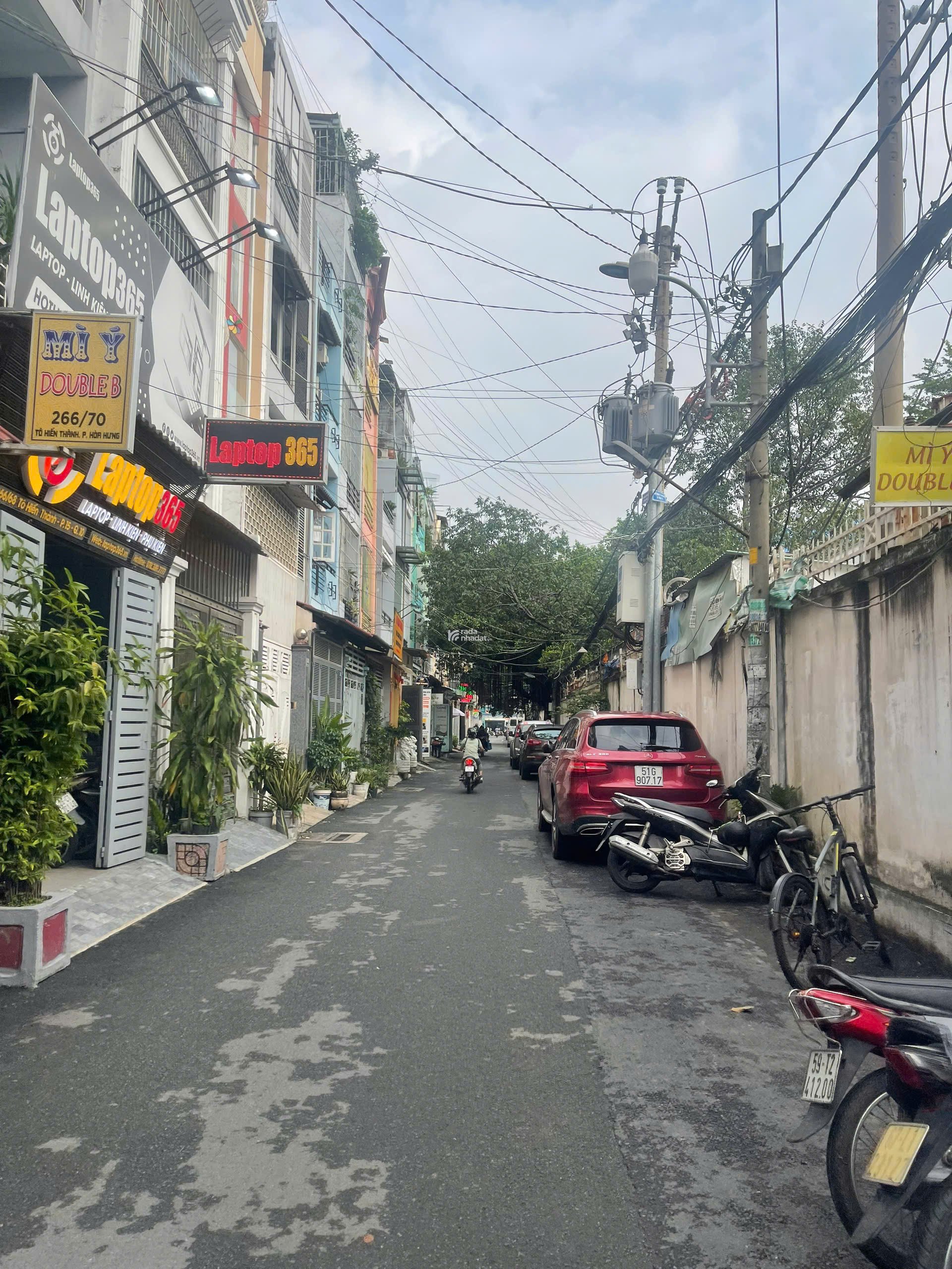 BÁN NHÀ HẺM Ô TÔ ĐƯỜNG TÔ HIẾN THÀNH P15 Q10- 3.8x18.5 - 5 tầng thang máy -16.9 TỶ 