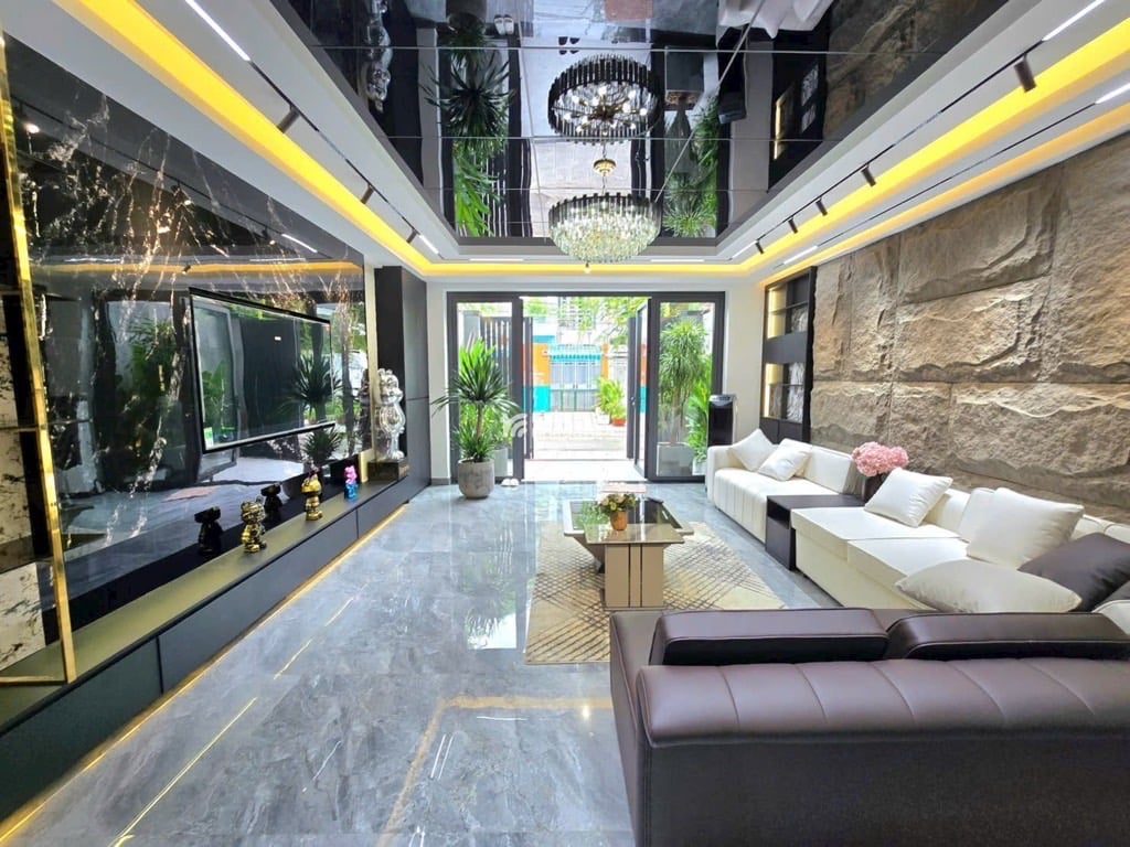 97.5m2 - Giá 16.5 tỷ - Ngang 5m - Nhà mới đường số 1 khu Công Ích Q7