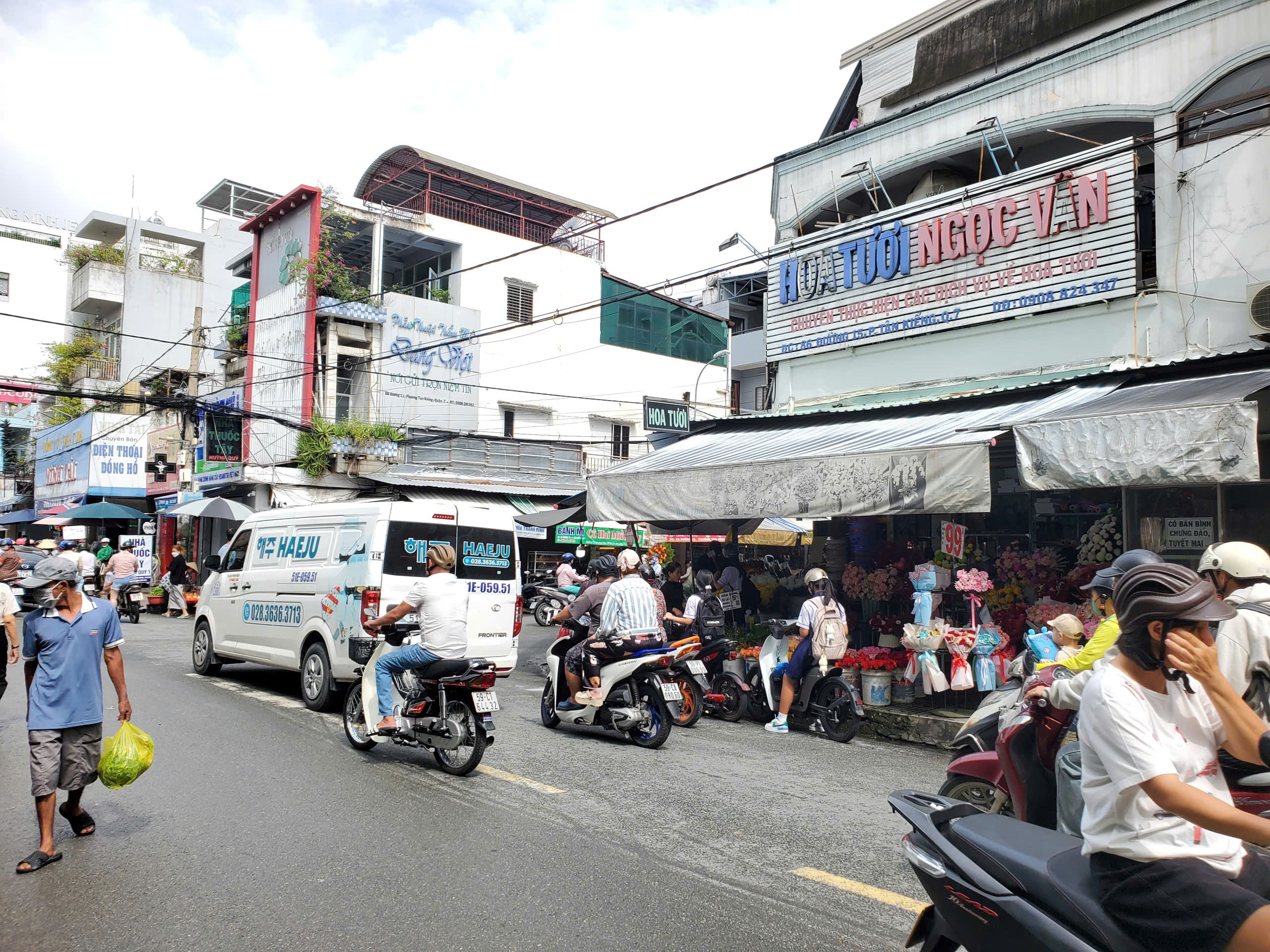 Nhà 7,6x19,7m đường 15 Phường Tân kiểng Quận 7. Trệt 2 lầu cho thuê 65tr/th